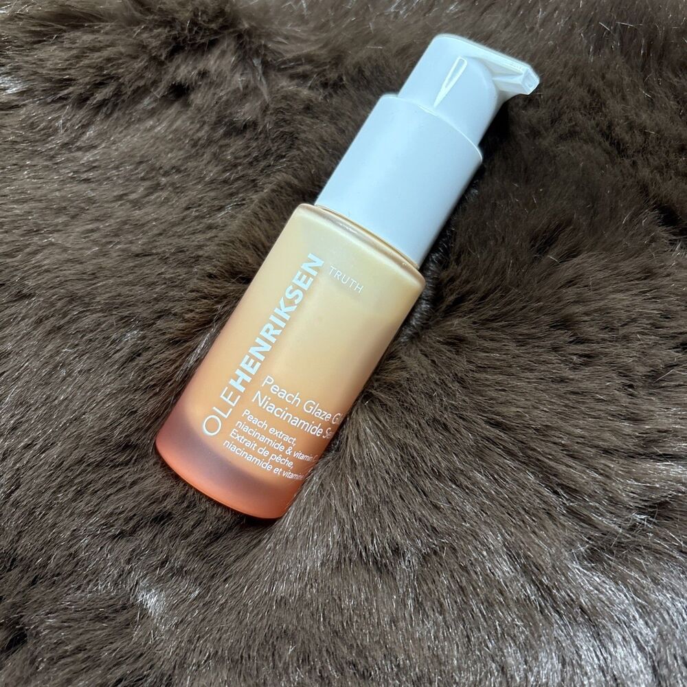 Ole Henriksen Peach Glaze Glow Niacinamide Serum .5oz Travel Size NWOB